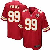 Nike Men & Women & Youth Chiefs #99 Walker Red Team Color Game Jersey